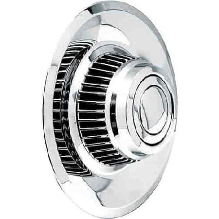 Chrome Rally Wheel Short Derby Cap No Logo 輸入品