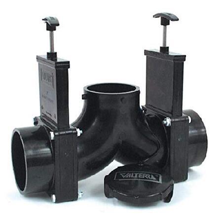 Valterra T84 3インチハブ x 3インチハブ x 3インチベイ キャップ付き ダブルエル...