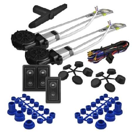 ウィンドウキット、XO Vision 2ドアパワーウィンドウキット[PW203] 輸入品