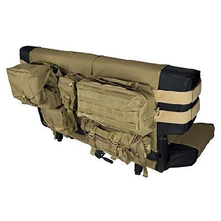 堅牢なリッジ13246.04リアカーゴシートカバー、タン、87から06ジープCJとラングラー 輸入品