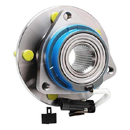 Detroit Axle - 5つのラグモデル フロントまたはリアホイールハブとベアリングアセンブリ...