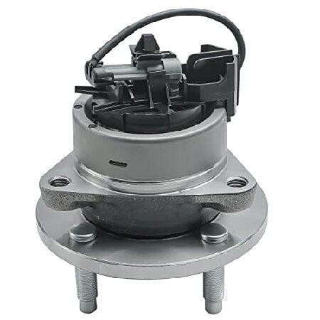 デトロイト車軸 - 4-LUG フロントホイールベアリングアセンブリ - 2005-10 シボレーコ...