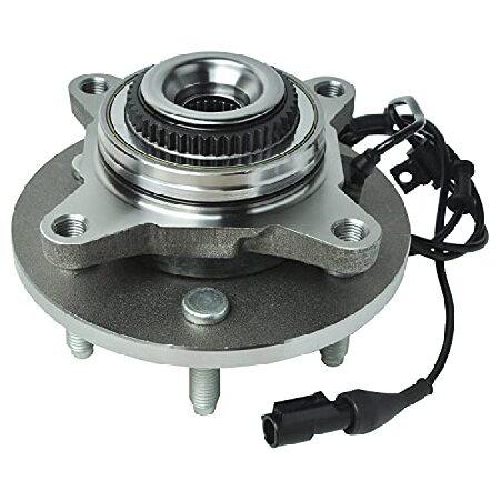 DETROIT AXLE 4x4 フロントホイールハブとベアリングアセンブリ ABS製6ラグ付き [...