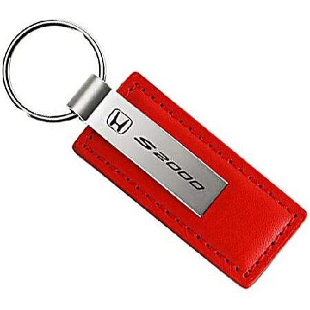 Honda s2000レッドレザーカーキーチェーン、ライセンス 輸入品