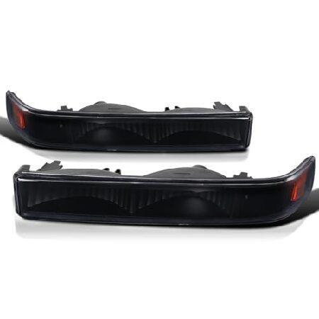 Spec-D Tuning Black Housing Clear Lens Bumper Ligh...