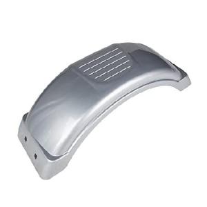 Fulton トレーラーフェンダー プラスチックフェンダー 8インチ - 12インチ タイヤサイズ シルバー #008561 並行輸入品｜import-express-net