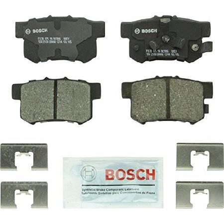 Bosch BC1086 QuietCast プレミアムセラミックディスクブレーキパッドセット アキ...