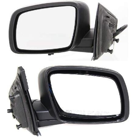Kool Vue 2個セット ミラー 2009-2015 Dodge Journey ドライバーと助...