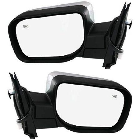 Kool Vue ミラー 2個セット 2004-2010 日産 タイタン 2005-2015 アルマ...