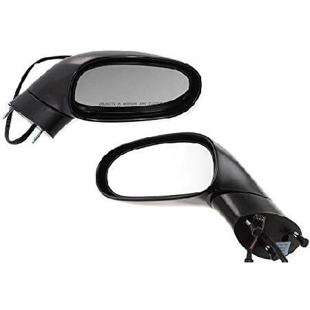 Kool Vue 2個セット ミラー 2005-2009 シボレー コルベット ドライバーと助手席側...