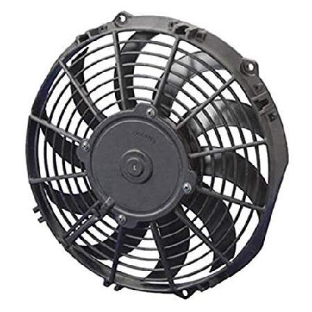 Spal 30100435 10"湾曲ブレードプラーファン 輸入品