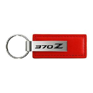 Nissan 370Z レッド　レザーキーホルダー 並行輸入品｜import-express-net
