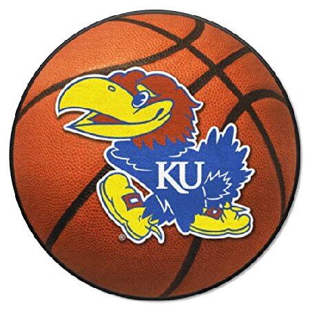 Fanmats大学のカンザスJayhawksナイロンRug 26&quot; diameter 3603 輸入...