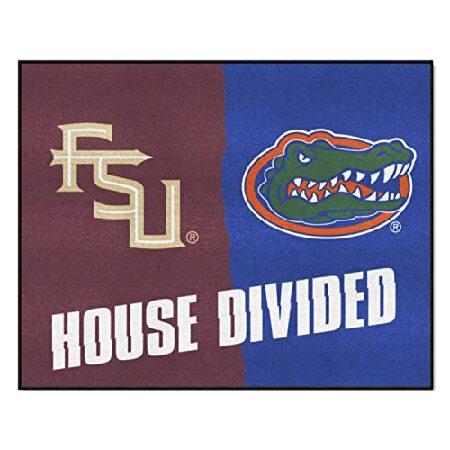 Fanmats NCAA家Dividedナイロン面家Divided Rug 輸入品