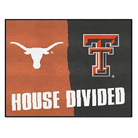 Texas - Texas Tech House Divided Rug 33.75&quot;x42.5&quot; ...