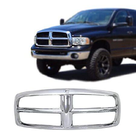 Perfit Liner フロントクロームグリル ダッジ互換 ラムピックアップトラック 1500 2...