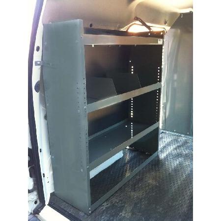 True Racks フォード・トランジットコネクト用シェルフストレージユニット 輸入品