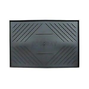 WirthCo 40100 Boot Tray - Black 15" x 23" x .5" 並行輸入品｜import-express-net