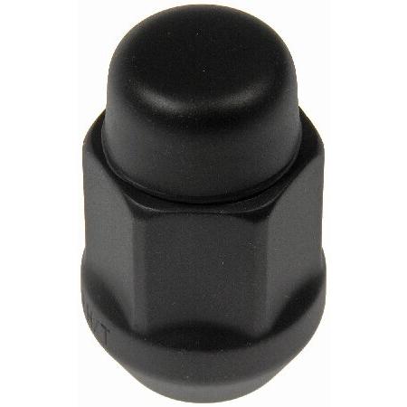 Dorman 711-335C Pack of 16 Matte Black Wheel Nuts ...