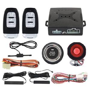 EASYGUARD Ec003 スマートキー Pke パッシブ キーレス エントリー車の警報 システム プッシュ スタート ボタン リモート エンジン スタート ユニバー 並行輸入品｜import-express-net