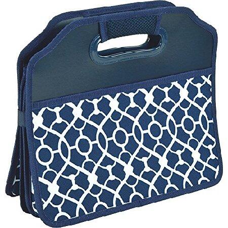 Picnic at Ascot 8013-TB Trellis Blue Trunk Organiz...