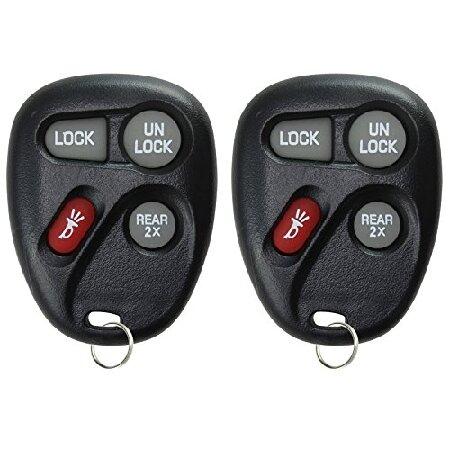 KeylessOption Keyless Entry Remote Control Car Key...