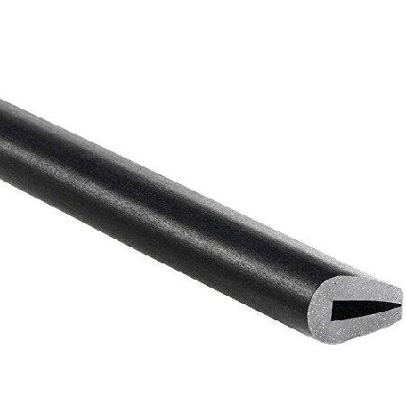 TRIM-LOK ラバーエッジトリム&quot; 1/8インチのエッジにフィット 脚の長さ 5/8インチ 長さ...