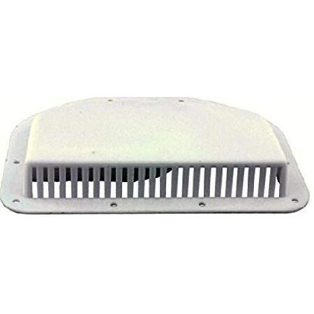 Kaper II L12-0019 ホワイト 3インチ穴用 トレーラーベントカバー 1パック 並行輸...