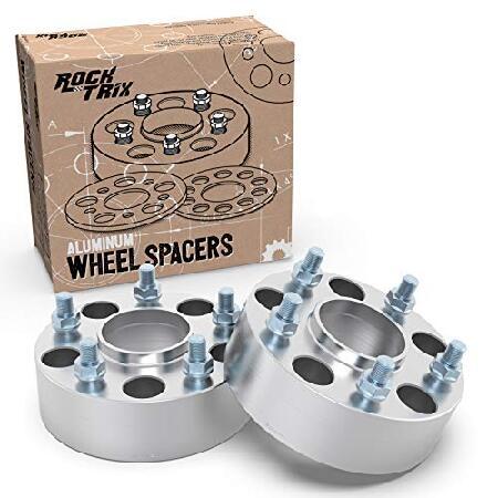 RockTrix 2ピース 2インチ Hubcentric 5x4.5 ホイールスペーサー (71....