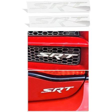 SRT バッジオーバーレイステッカー - グリル ＆ トランク 2014 Charger SRT C...