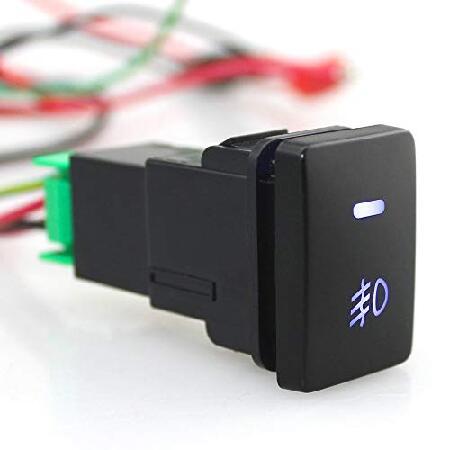 iztor Blue LED Multi-Purpose Fog lamp Switch for T...
