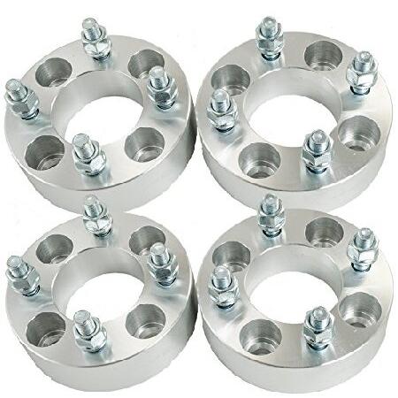 Max Motosports 4個 1.5インチ 4x4 ホイールスペーサーアダプター ヤマハ ゴル...