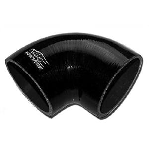 4層シリコン90度エルボコネクタジョイナターボホースパイプ 50mm 2" ブラック AUE90-50BK 並行輸入品｜import-express-net