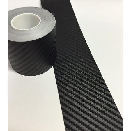 カーボンファイバーテープ、テクスチャパターン、自動車グレード 2 inch x 25 ft CF 輸...