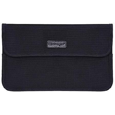 Wisdompro 電波遮断ポーチ リレーアタック防止 大容量 携帯/スマホ、スマートキー用 RFI...