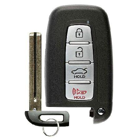 KeylessOption Keyless Entry Remote Smart Car Key F...