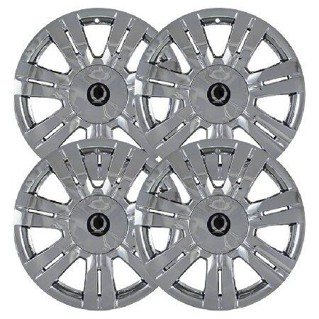OxGord 18インチ ハブ キャップ ホイールスキン 2010-2015 キャデラック SRX-...