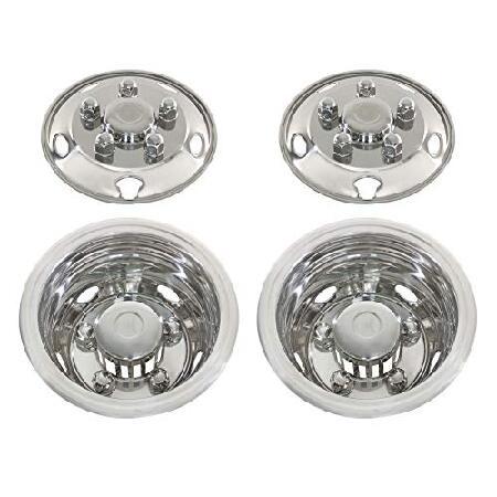 United Pacific 20102 - ホイールカバー - ステンレストヨタコースター 16イ...