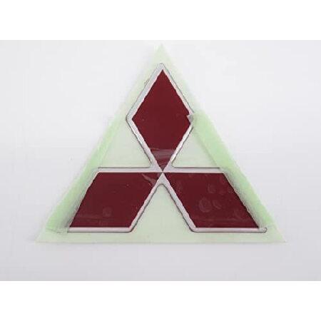 三菱純正OEトリプルダイヤモンドエンブレムレッドフロントMB814979 3000GT 1991 1...