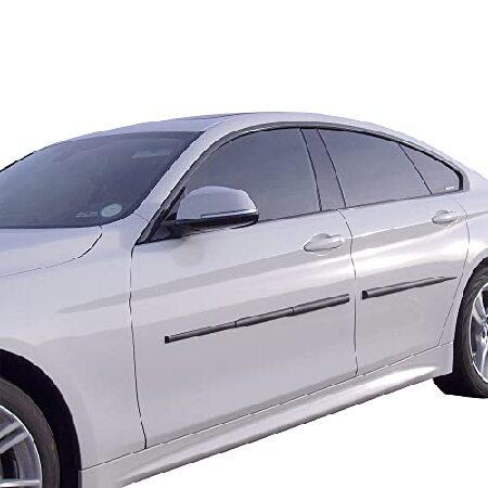 へこみ防止 車のドアプロテクター - 取り外し可能な磁気ストリップ どんな車にもフィット へこみ 傷...