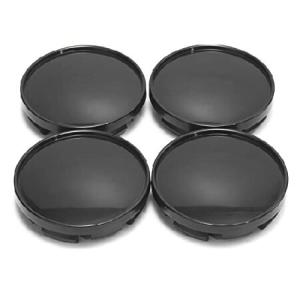 RTRHINOTUNING 61mm/56mm ブラック ABS樹脂製 カーホイール センターハブキャップ ベース4個セット 並行輸入品｜import-express-net