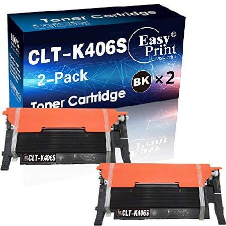 EasyPrint 406S CLT-406S CLT-K406S 互換トナーカートリッジ 2個パッ...