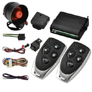 MASO Car Central Lock Universal Auto Remote Central Kit Vehicle Door Lock with Shock Sensor + Contorl Box + 2 Replacement Remote Contorl fo 並行輸入品｜import-express-net