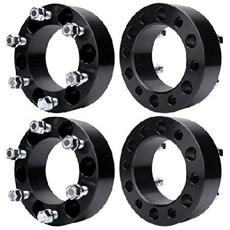 MAYASAF [2" Thick, 4 Pack, 6 LUGS Wheel Spacers fo...