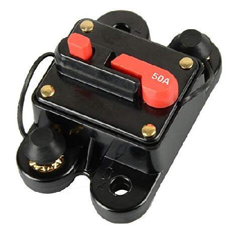 ZOOKOTO 50 Amp サーキットブレーカー ヒューズホルダー 50A トローリングモーター ...