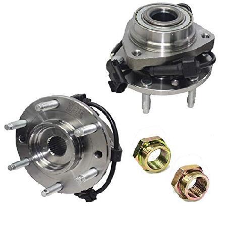 Detroit Axle - フロントホイールベアリングハブキット シボレー トレイルブレイザー E...
