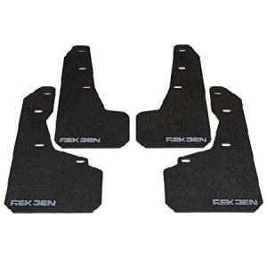 REK GEN マッドフラップ 2018-2023 スバルクロストレック対応 - 取り付け金具 ブラケット＆説明書付き (グレー) 並行輸入品｜import-express-net