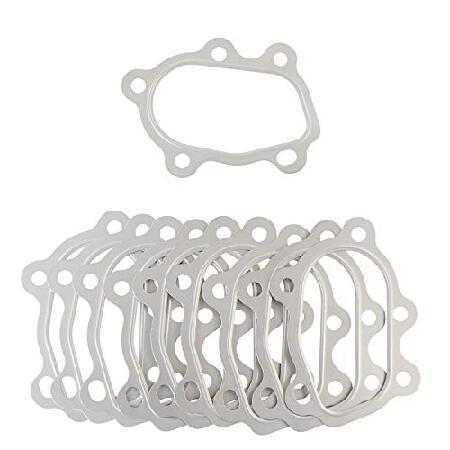 PTNHZ 5個 ステンレススチール ターボタービンインレットマニホールドガスケット T3 T34 ...