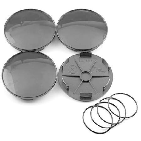 RTRHINOTUNING 68mm ホイールセンターキャップ 20インチ SRT レプリカ用 17...