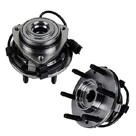 Autoround 513188 [2パック] フロントホイールベアリングハブアセンブリ シボレート...